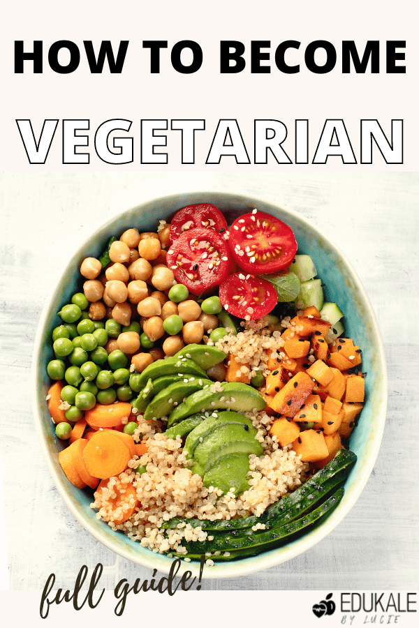 How To Become Vegetarian: A BEGINNER'S GUIDE. | Edukale