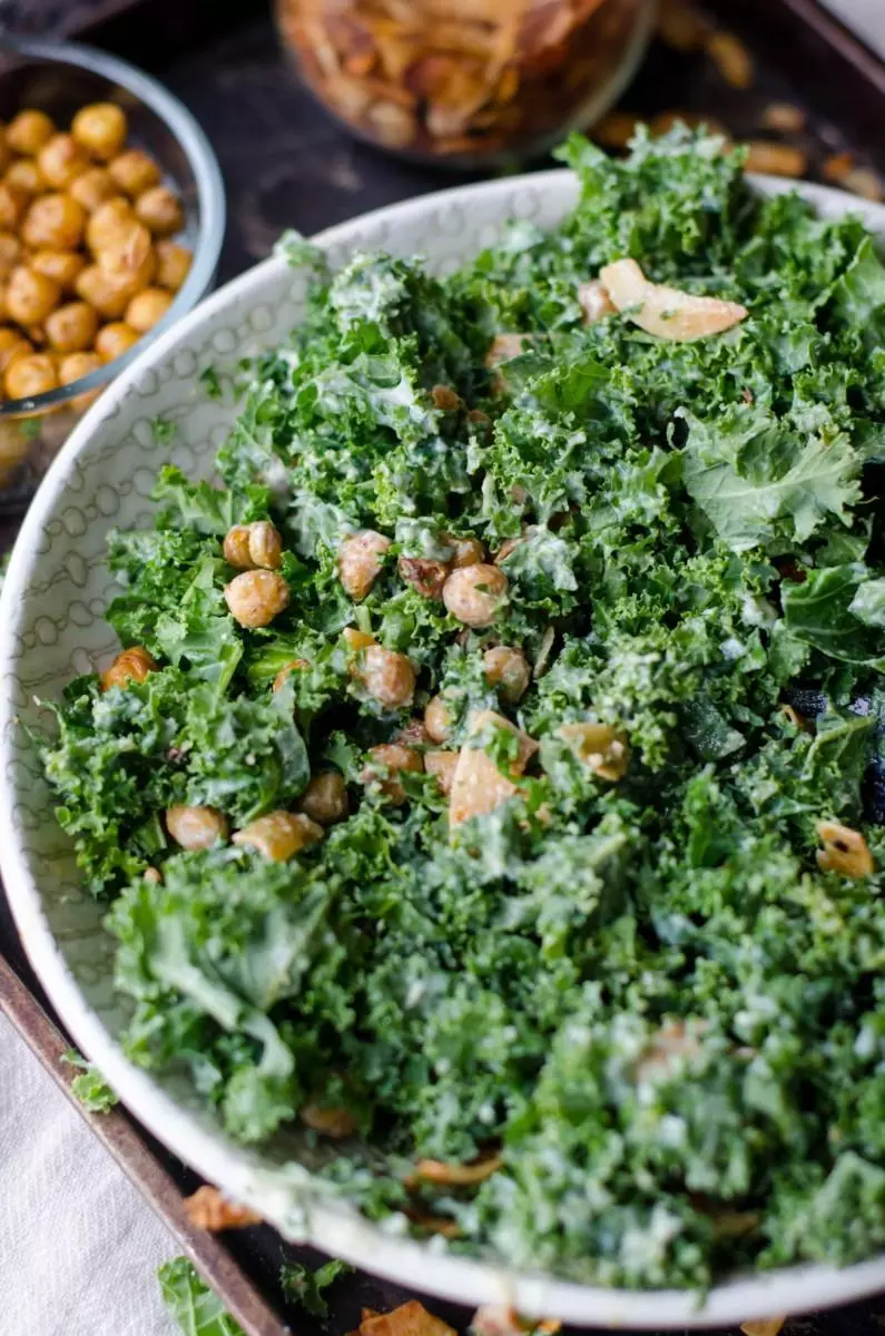 kale salad has many health benefits