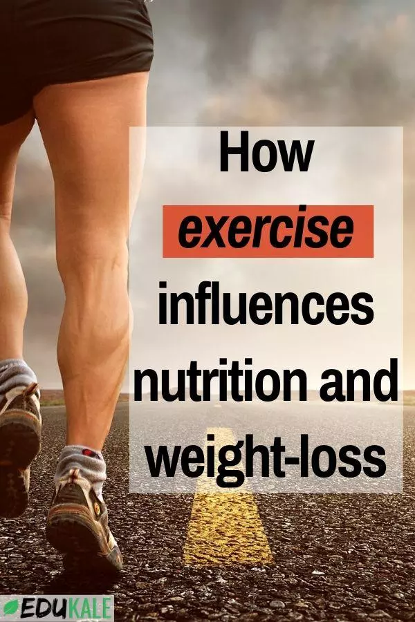 How exercise influences nutrition and weight-loss