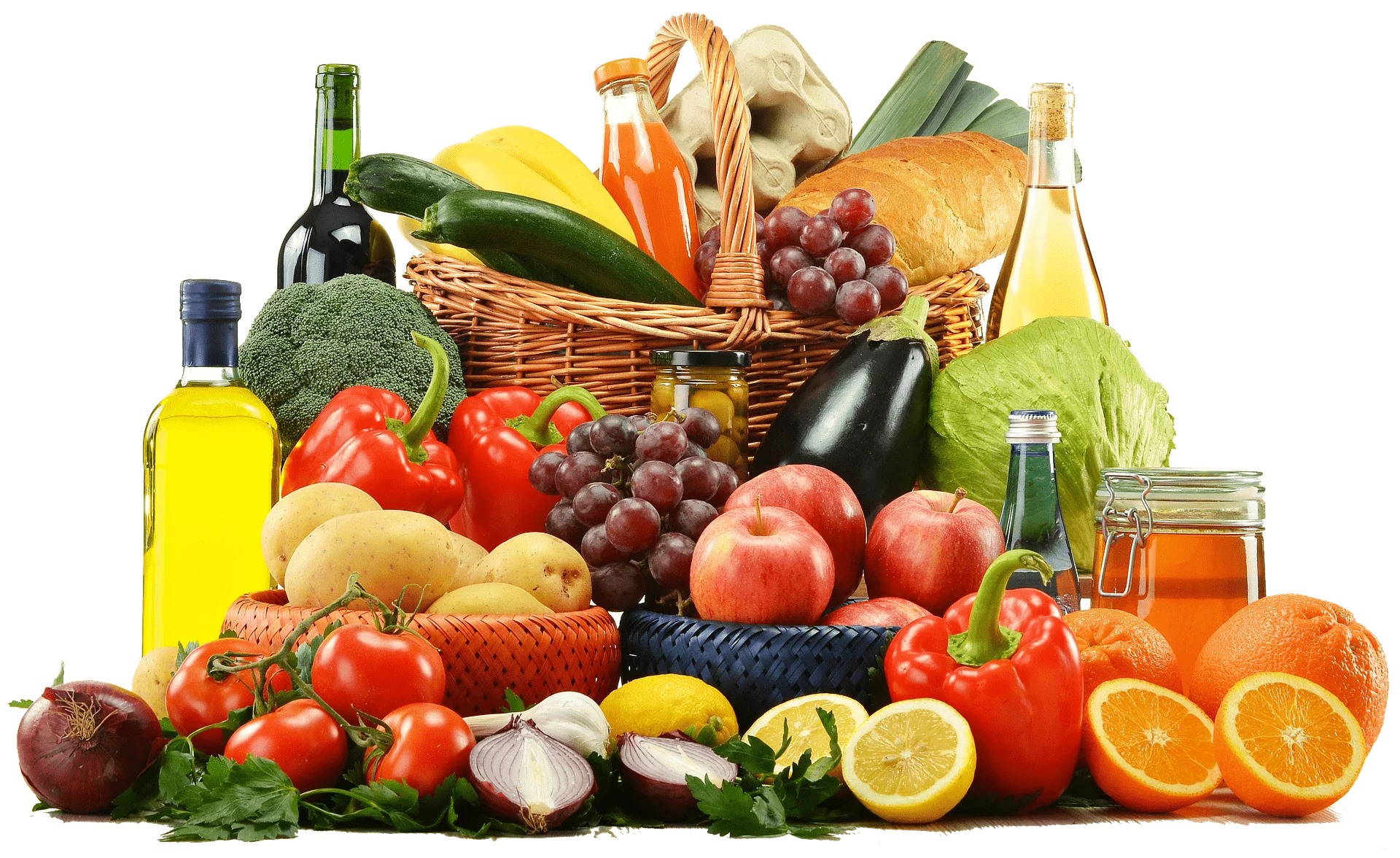 fruit and vegetables for holistic nutrition