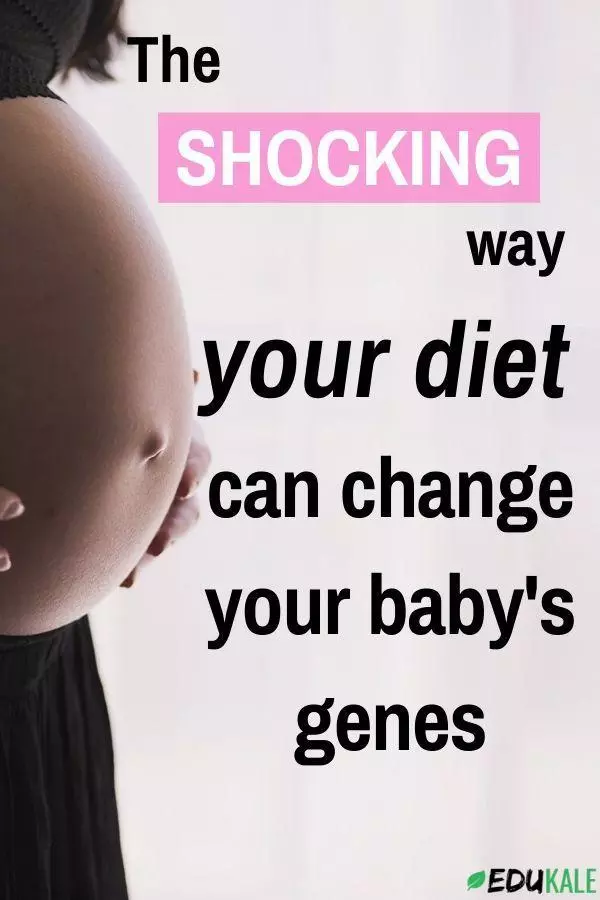 mother's diet baby's genes