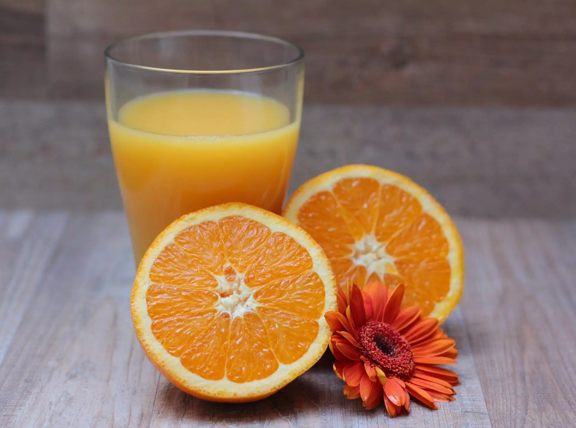 orange and orange juice