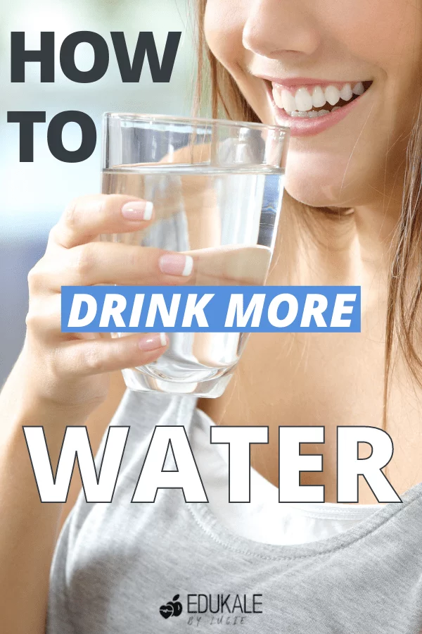how to drink more water 