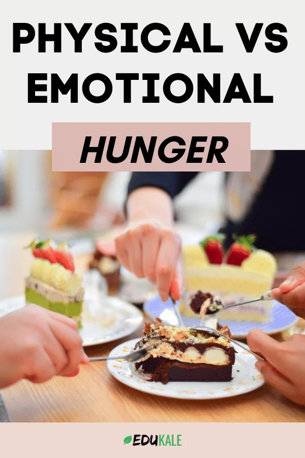 physical vs emotional hunger